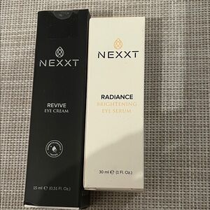 Nexxt Revive Eye Cream and Radiance Brightening Eye Serum Set